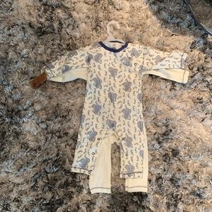 NWT 2 Touched by Nature Baby Organic Cotton Coveralls